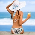 thumbnail image 5 of Koala Detachable Sponge Adjustable Strap Bikini Set Two-Pack Swimsuit Suit Beach Pool Party, 5 of 6