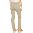 thumbnail image 2 of Gloria Vanderbilt womens Classic Amanda High Rise Tapered Jean, Perfect Khaki, 16 Short, 2 of 3