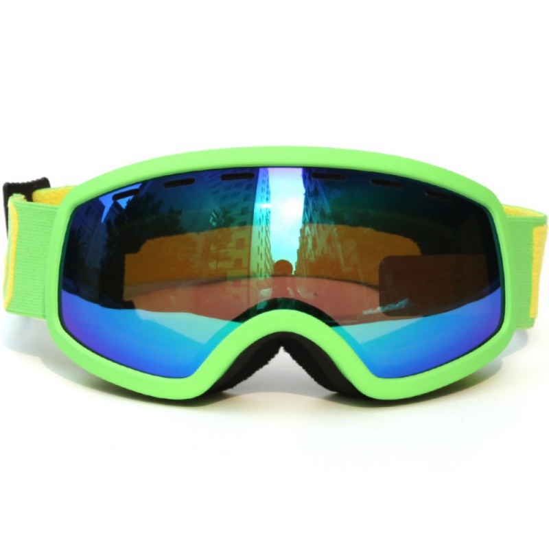 Kid Ski Goggles Double Layers UV400 Anti-fog For Children UV400 Anti-fog Glasses Skiing Girls Boys Snowboard Large Spherical Child Goggles - image 3 of 6