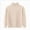 A64-Beige, variant on Toddler Boys Ribbed Turtleneck Knit Sweater, High Neck Long Sleeve Pullover, Essential Warm Winter Top 2-3 Years