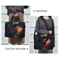 thumbnail image 6 of FORMRS 16" Laptop Bag Carrying Sleeve Case with Handle Travel Shoulder Briefcase, Black Astronaut, 6 of 8
