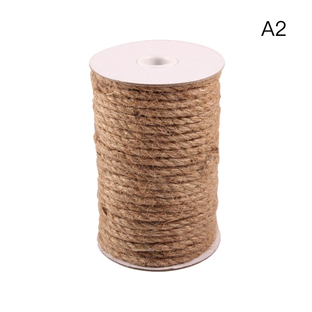 10M/Roll Jute Rolls Hemp Rope Rustic Wedding Party Decoration DIY