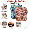 thumbnail image 3 of 2Pcs Children Kids Waterproof Long-sleeved Art Smock Painting Apron Children Waterproof Artist Painting Aprons Long Sleeve for Baking, Eating, Arts & Crafts for Children Ages 3-8, 3 of 5
