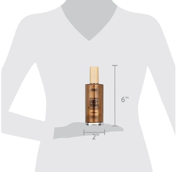 Hard Candy Sheer Envy All Over Body Luminizer, Body Oil, Champagne, Gold