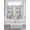 Light Blue, variant on Easter 2 Panel Kitchen Curtains for Small Windows, Spring Watercolor Vintage Bunny Eggs Flower Bathroom Tier Curtain, Short Window Treatment for Bedroom/Living Room 55"x36"