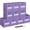 Purple, variant on 11 Inch Storage Cube,Storage bin,cube storage (Set of 10) Foldable Fabric Cube Storage Bins with 10 Labels Window Cards & a Pen,Baskets Containers for Shelves,Closet Organizers Box,Purple