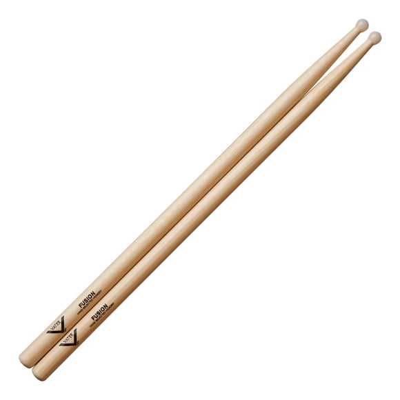 Baquetas Vater Fusion con punta de nailon Hickory L 40,64 cm, par