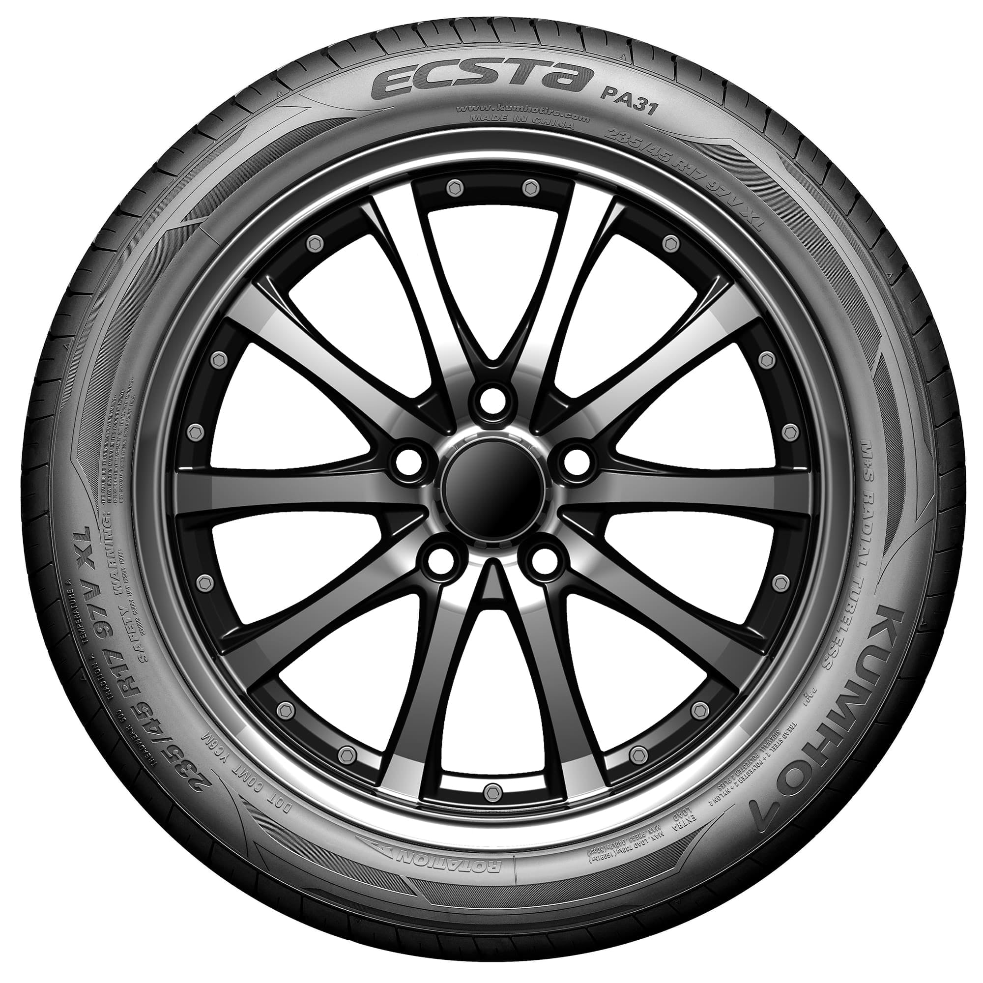 Kumho Ecsta PA31 All-Season Tire – 235/60R16 100V simolary.com 10 Kumho Ecsta PA31 All-Season Tire - 235/60R16 100V - Image 2