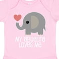 thumbnail image 4 of Inktastic My Abuelita Loves Me Boys or Girls Baby Bodysuit, 4 of 5