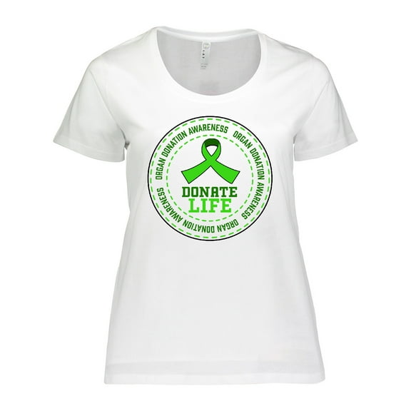 Inktastic Donate Life-Organ Donation Awareness Women's Plus Size T-Shirt