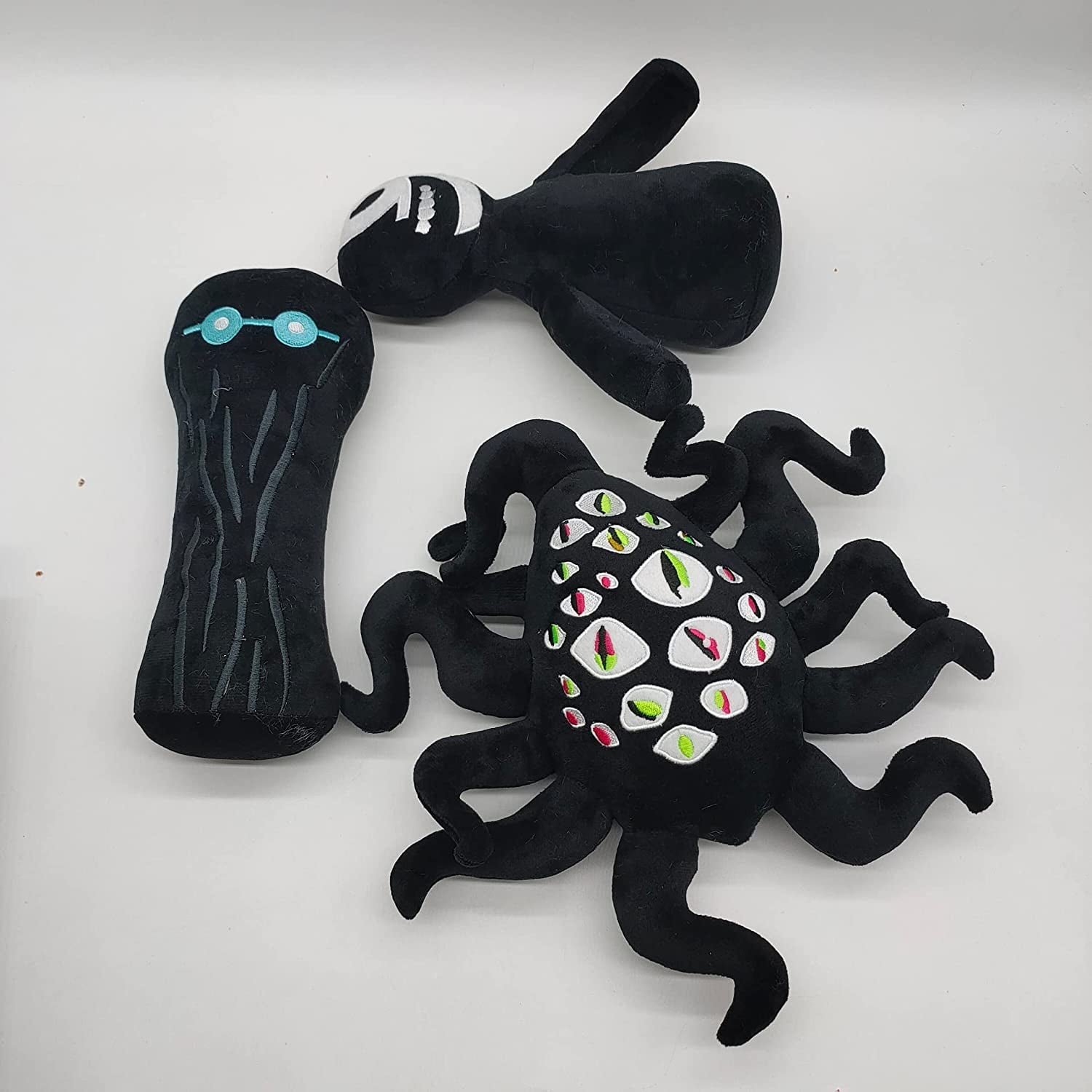 New 11” Black ROBLOX Doors Screech Plush Stuffed Doll.