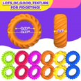 thumbnail image 4 of Juguetes sensoriales Fidget Ring KLT para niños con autismo, paquete de 18, 4 of 6