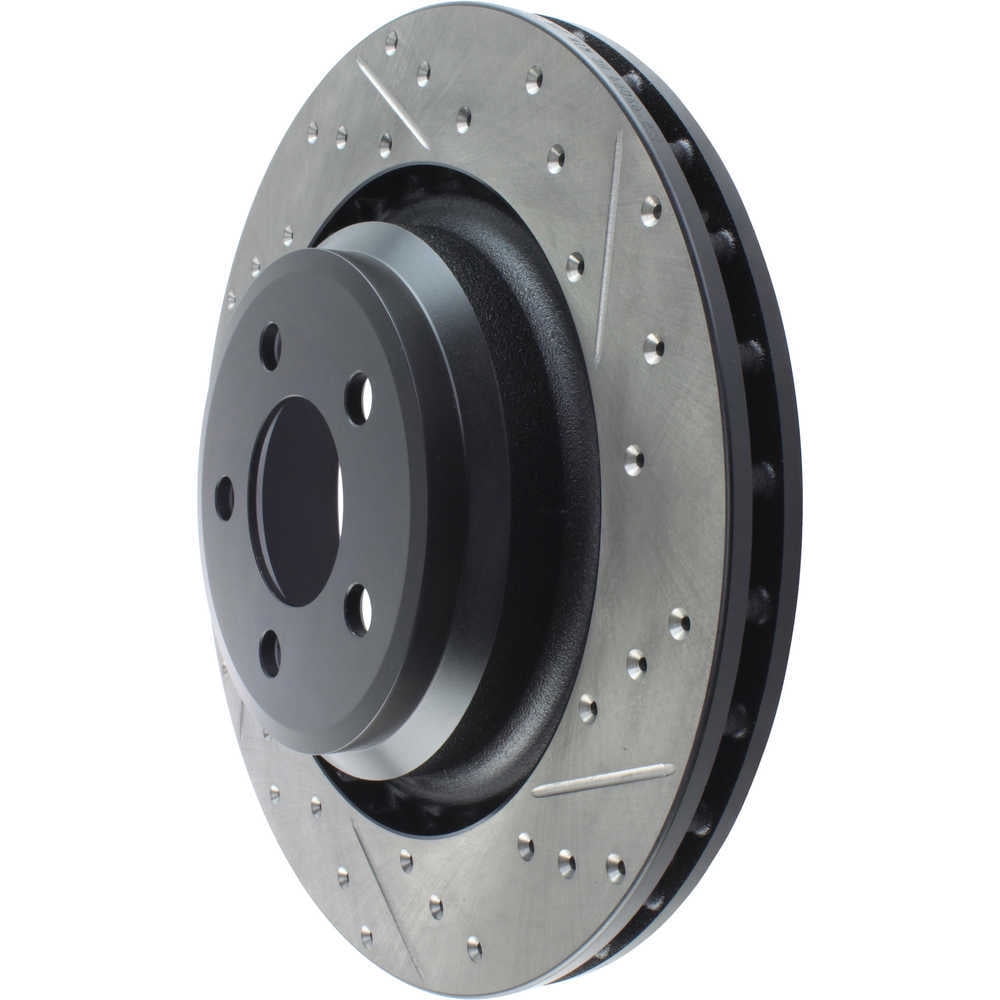 StopTech SportStop 06-09 Chrysler SRT-8 Rear Left Drilled & Slotted Rotor