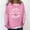 Pink cheap stuff under 5 dollars, variant on Dyegold Womans Sweatshirts Ladies Lightweight Crewneck Blouses Womens Long Sleeve Tops Women'S Tops Work Office Sport Long Sleeve ​Christmas ​Long Sleeve Womens Tops ​Labor Day