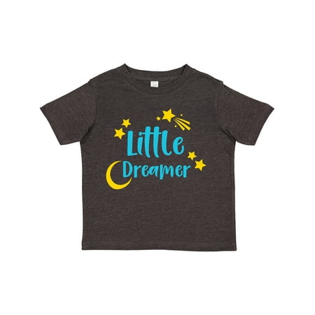 

Inktastic Little Dreamer Moon Shooting Star Falling Star Gift Toddler Boy or Toddler Girl T-Shirt