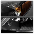 thumbnail image 4 of VIPMOTOZ Black Housing OE-Style Headlight Headlamp Assembly For 2003-2008 Toyota Matrix, Driver & Passenger Side, 4 of 6