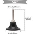 thumbnail image 2 of Pack Of 2 Roloc Disc Holders, Disc Pad Holder Grinding Disc With 1/4 Inch Shank For Roloc Round Rotary Tool Grinding Polishing Finish Conditioning Dis, 2 of 4