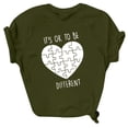 thumbnail image 4 of EQWLJWE Hauts d'Été pour Femmes Hauts pour Femmes en Liquidation Mode Femme Imprimé Col Rond Manches Courtes T-Shirt Imprimé Blouse Ample, 4 of 5