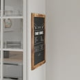 thumbnail image 3 of Merrick Lane 18" x 24" Torched Wood Wall Mount Magnetic Chalkboard Sign with Eraser, Hanging Wall Chalkboard Memo Board, 3 of 12
