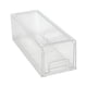 thumbnail image 4 of Cajas de almacenamiento para escritorio, organizador de escritorio con cajón, a prueba de polvo, acrílico transparente Medio, 4 of 9