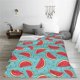 thumbnail image 5 of Balery Watermelon Manta de Felpa Suave y Acogedora – Cobija de Franela Aterciopelada para Cama, Lavable y Cálida para Sofá, Mascotas, Transpirable-50"x40", 5 of 7