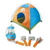 Little Explorer Camping Tent & Tools Toy Gear Playset w/Lantern