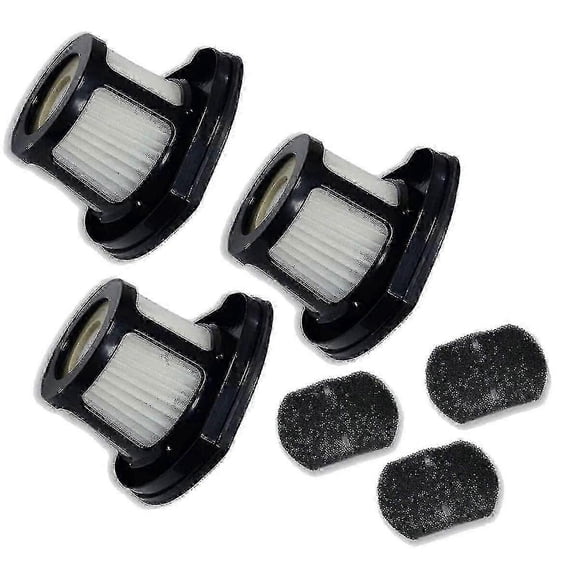 3 Pack Filters For Bissell 2390 2390a 2389 Pet Hair Eraser Cordless Pet Hand Vacuums Part 614212 1614203 1614204