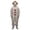 C-White, variant on AURORADY 2026 Halloween Adult Fleece Onesie Footed Jumpsuit Full Zipper One Piece Pajamas with Side Pockets for Halloween Party Trick or Treat Horror Themed Events Scary Ghost Face Themed Black