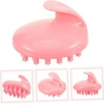 thumbnail image 4 of 1 PC Electric Massage Brush Scalp Massager Brush Silicone Scalp Massager Silicone Hair Brush Shampoo Hair Scalp Massager Dandruff Anti- Dandruff Device Scalp Care Comb Cellulite, 4 of 5