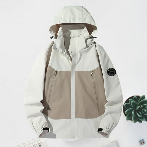 Pyhlmscde Women's Spring And Autumn Outdoor Camouflage Hooded Windproof And Mountaineering Light And Breathable Large Size Long Sleeved Sports Jacket, Fleece Jacket Women,Corduroy Shacket Women