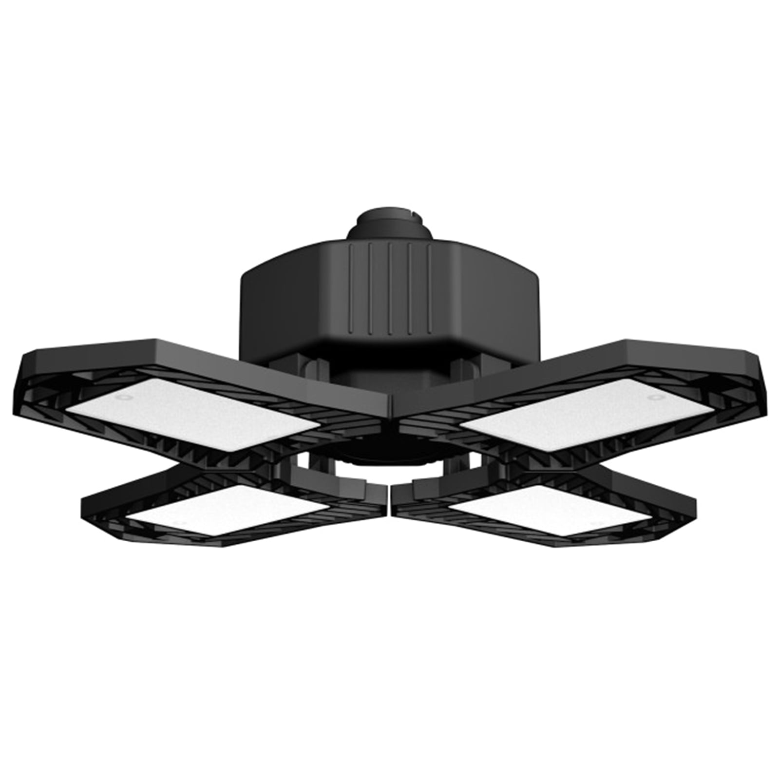 Yaoping LED Garage Light 120W/150W Garage Lighting Foldable FourBlade