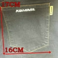 thumbnail image 3 of Zootealy Motorcycle Racing Knight Straight Jeans Crash-Proof Pants Off-Road Moto Riding Trousers Blue XL Size, 3 of 6