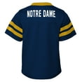 thumbnail image 3 of Toddler Outerstuff Navy/Gold Notre Dame Fighting Irish Red Zone Two-Piece V-Neck Top and Pants Set, 3 of 4