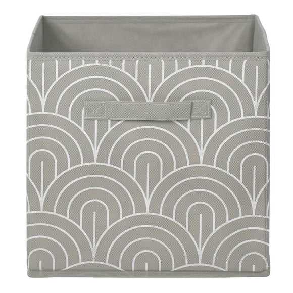 Cubo Organizador Mainstays Good Tela Gris