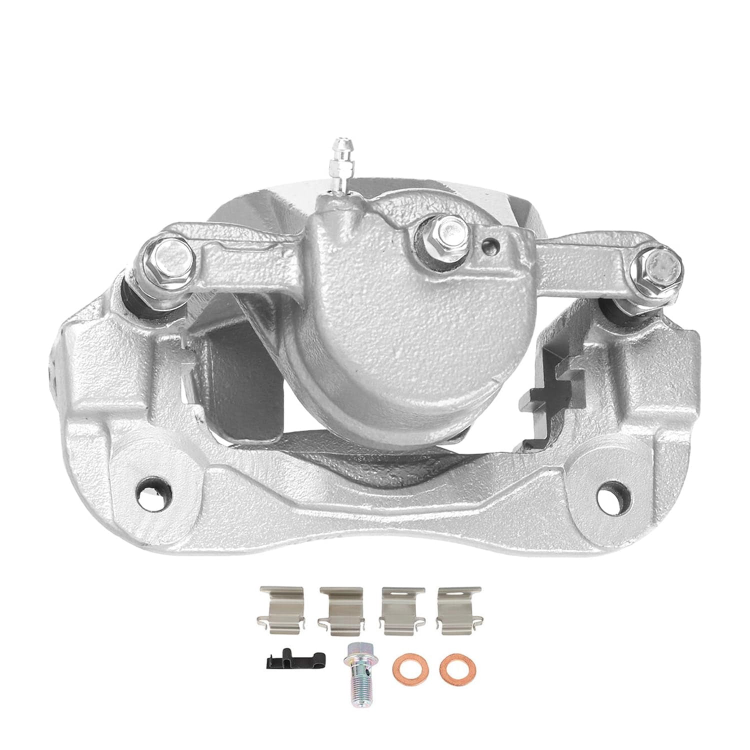 Detroit Axle - 2pc Front Brake Calipers w/Brackets for 2001-2007 Toyota Highlander Driver Passenger Side