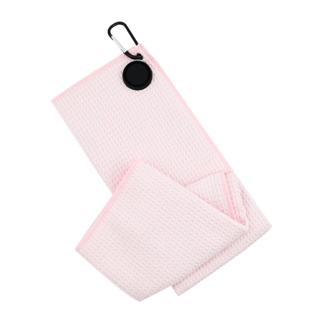 Toalla de golf de microfibra, toallas de limpieza de golf, prácticas, grandes, cómodas, con Rosa