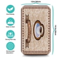 thumbnail image 5 of Coffee Mat, Coffee Mug Vintage Design Coffee Bar Mat for Coffee Station Accessories and Organizer, Absorbent Dish Drying for Kitchen Counter, Coffee Bar Decor Coffee Machine Mat 19.5x12in, 5 of 7