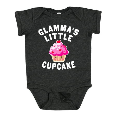 

Inktastic Glammas Little Cupcake Gift Baby Girl Bodysuit
