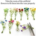 thumbnail image 6 of Mini Vase Magnets for Fridge, 10pack Cute Tiny Magnetic Glass Vases Refrigerator Accessories, Real Flowers Pot Magnet, Funny Aesthetic Plant Pot Locker Office Kitchen Decoration, Small Magnet Bud, 6 of 6