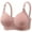 Light Pink, variant on ,Women's Wireless Comfort Support Bras Breathable Push up Bra Full Coverage Lift Bralettes for Large Red 48