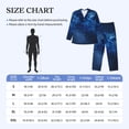 thumbnail image 4 of Sikiie Pegasus Night Sky Mens Pajama Set, Soft Warm Long Sleeve Sleepwear, Cozy Button-Down Pjs for Men-Small, 4 of 7