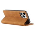 thumbnail image 3 of Phone Cover Gift compatible Iphone 15 Pro Microfiber Leather Stand Wallet Magnetic Phone Case, 3 of 5