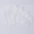 thumbnail image 1 of Bolsa de almacenamiento Ziplock plana translúcida de 100 Uds. Bolsa de plástico con cierre de cremallera de papel de aluminio frontal transparente bolsas de almacenamiento bolsas de embalaje, 1 of 5