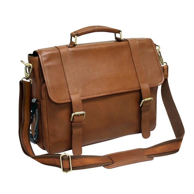 Preferred Nation P6120.COG Mallette en Cuir Marshall, Cognac