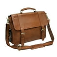 thumbnail image 1 of Preferred Nation P6120.COG Marshall Leather Briefcase, Cognac, 1 of 1
