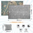 thumbnail image 3 of Skeleton on Chair Travel Blanket Pillow Compact Foldable Airplane Throw Blanket with Trolley Sleeve for Travel Camping, 3 of 8