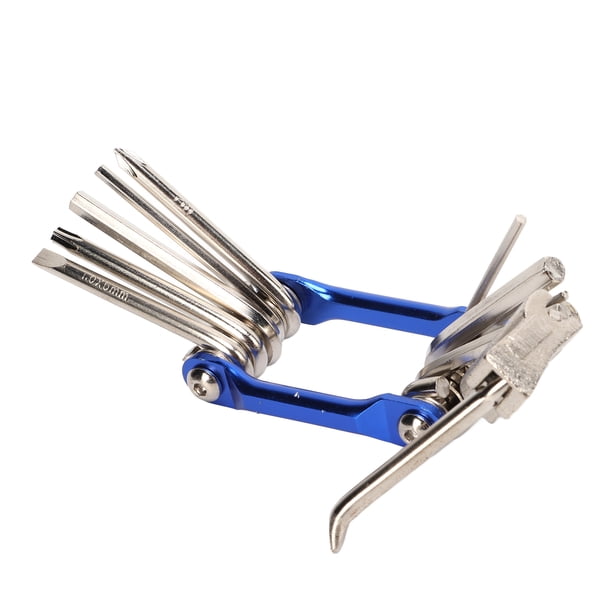 Destornilladores Herramienta De Reparación De Bicicletas Herramienta Plegable 11 En 1 Durable