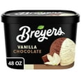 thumbnail image 3 of Breyers Vanilla Chocolate Ice Cream Gluten-Free Kosher Dairy Milk, 48 oz 1 Count, 3 of 11