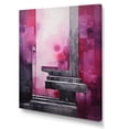 thumbnail image 2 of Designart "Magenta Horizon Cityscape III" Skyscrapers Wall Art Prints, 2 of 7