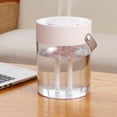 thumbnail image 5 of YiBai White Humidifiers for Bedroom, Humidifiers For Bedroom Large Room Home Cool And Warm For Baby And Plants Mist Desk Humidifiers Oil Diffuser Quiet With Adjustable Mist #.2031, 5 of 6